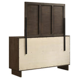 Hemlock - 6 Drawer Dresser With Mirror - Brown