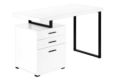 Computer Desk For Home Office, Left, Right Set - Up, Ample Storage Drawers - Writing Desks - Alpine Outlets