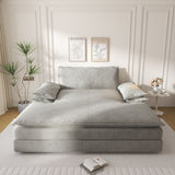 Modern Oversized Double Chaise Lounge Chair