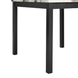 Dalia - 5 Piece Square Counter Set - Black
