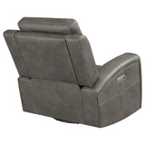 Boyce - Triple Power Swivel Recliner With Independent Adjustments