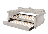 Adkins - Twin Daybed With Trundle - Beige - Daybeds - Alpine Outlets