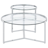 Kaylie - 2 Piece Nesting Coffee Table Set