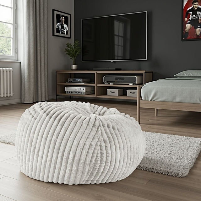 Sky Luxe - Minky Memory Foam Lounger - Accent Poufs - Alpine Outlets