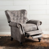 Modern Manual Push Back Recliner Chair