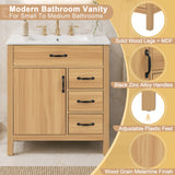Modern Traditional Bathroom Vanity With Sink