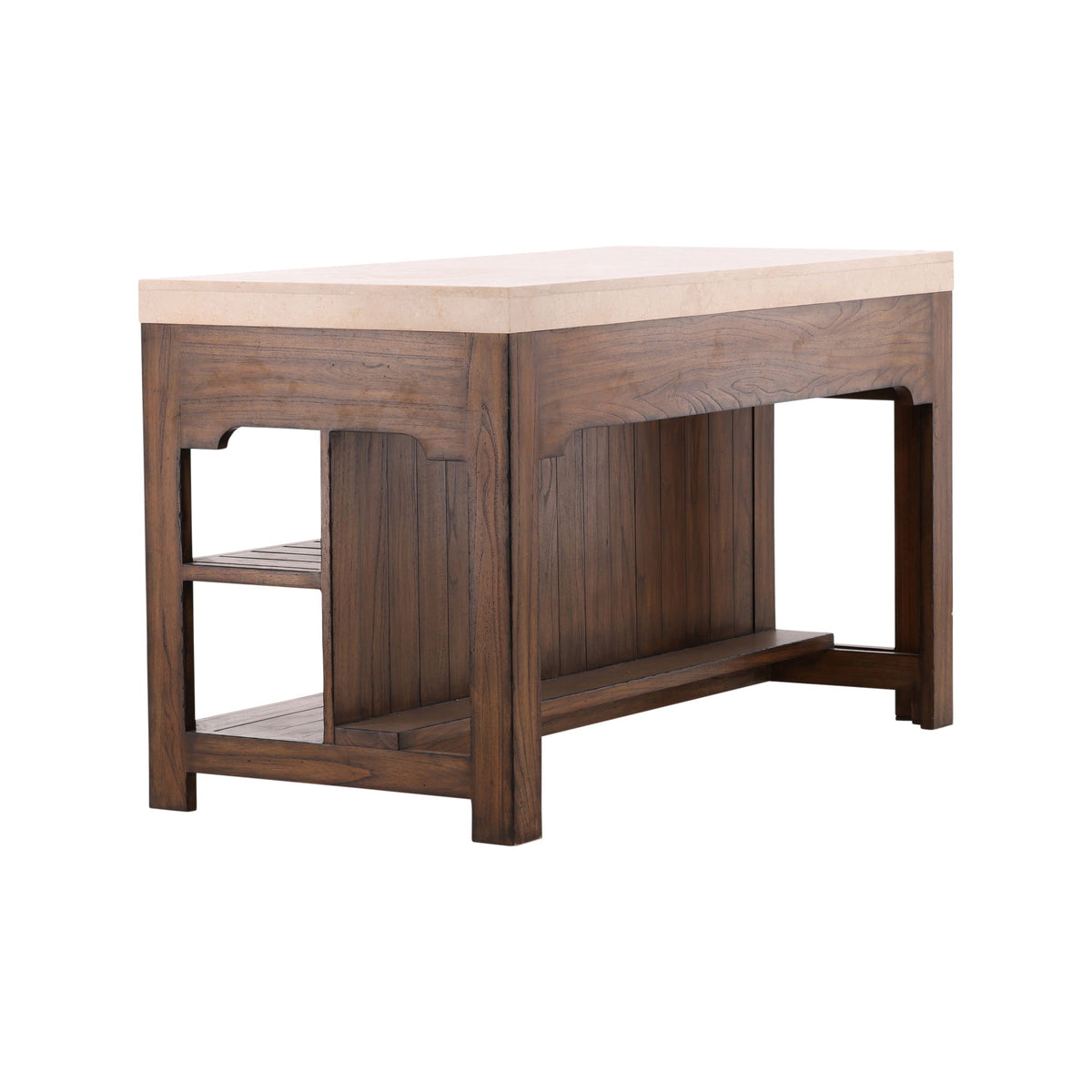 Spencer - Island - Dark Brown / Beige