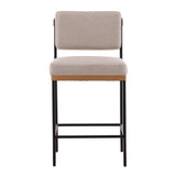 Joanna - Counter Stool - Beige