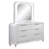 Dresser 6 Drawers - White