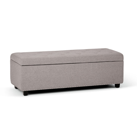 Hamilton - Upholstered Storage Ottoman - Storage Ottomans - Alpine Outlets