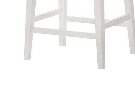 Sasha - 17" Counter Height Stool With Upholstered Seat - Counter Height (24"-27") - Alpine Outlets