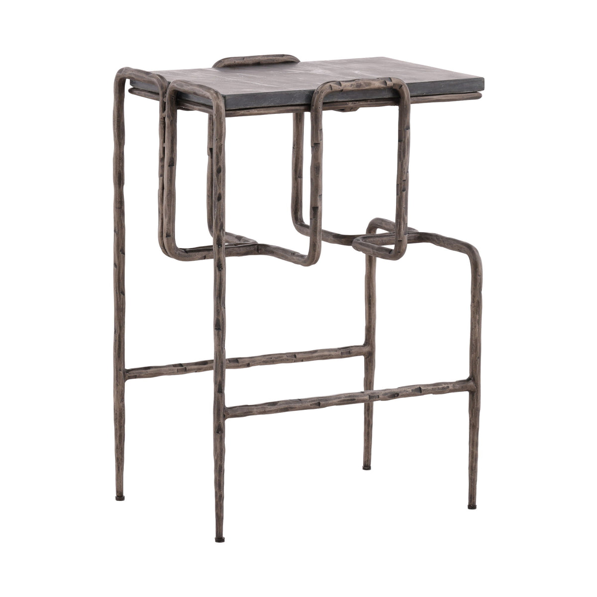 Dominion - Side Table - Gray