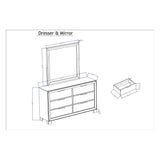 Callisie - Dresser With Spacious Drawers - Brown
