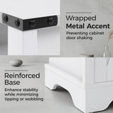 Farmhouse Nightstand, Charging Station & Storage