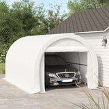 Outsunny - 10' x 16' Carport, Heavy Duty Portable Garage Storage Tent With Large Zippered Door, Anti-Uv Pe Canopy Cover For Car, Truck, Boat, Motorcycle, Bike, Garden Tools, Outdoor Work
