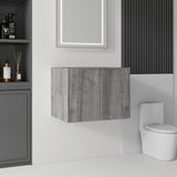 Floating Bathroom Vanity Cabinet With Soft Close Double Doors, Spacious Interior Storage, Wall Mounted, Cabinet Only