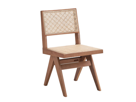 Velentina - Rattan Side Chair (Set of 2) - Natural - Chair Sets - Alpine Outlets