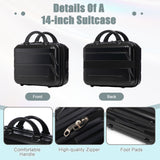 Spinner Luggage Set With Combination Lock