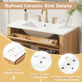 Modern Traditional Bathroom Vanity With Sink