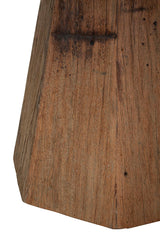 Phoebe - Marble Dining Table - Black / Light Brown