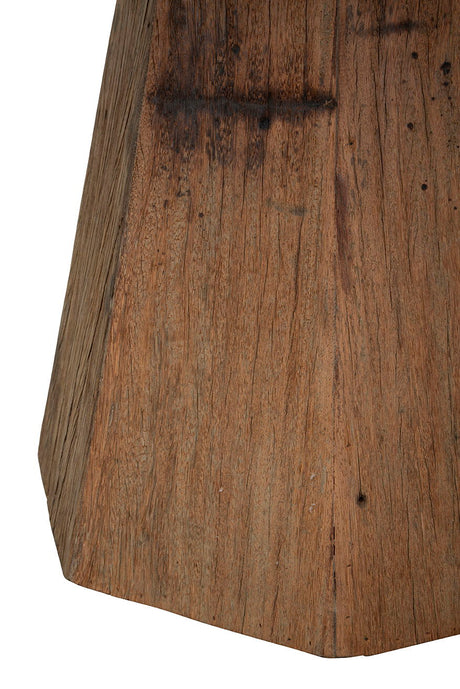 Phoebe - Marble Dining Table - Black / Light Brown