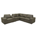Modular Sectional With Large Square Arms