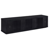Joselyn - Fireplace TV Stand With Flame Visualizer - Black
