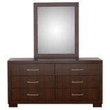 Polk - 6 Drawer Dresser With Mirror