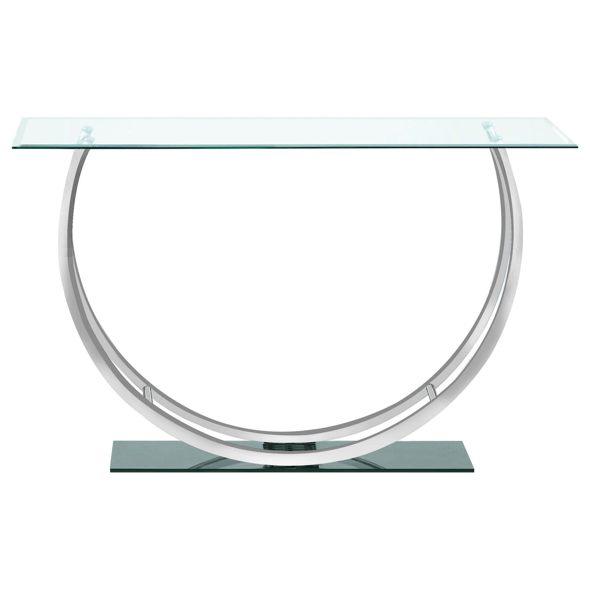 Garrett - Console Table - Chrome