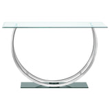 Garrett - Console Table - Chrome