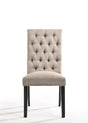 Morland - Vintage Side Chair (Set of 2) - Black / Tan - Chair Sets - Alpine Outlets