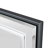 LED Bathroom Beveled Mirror, 3000 - 6000K Gradient Front And Backlit LED Mirror For Bathroom, 3 Colors Dimmable, Ip54 Enhanced Anti Fog