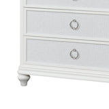 Abigale - 5 Drawer Chest With LED Lighting - White