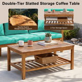 Patio Set Outdoor With Coffee Table And Cushions