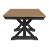 Montrose - Dining Table With 20" Leaf - Espresso And Brown