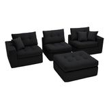 Corner Chaise L-Shaped Sectional Sofa Bed