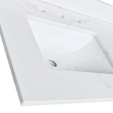 Bathroom Vanity Top With Undermount Sink, 3 Pre Drilled Holes