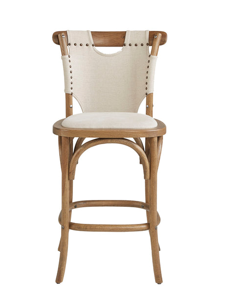 Split Shoulder - Counter Stool - Light Brown