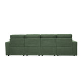 Sectional With 2 Ottomans