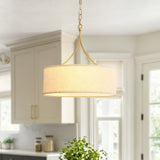 3 Light Drum Pendant Light