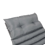 2 Piece Outdoor Chaise Lounge Chair Cushion Set