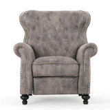 Modern Manual Push Back Recliner Chair