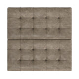 Harrison - Square Coffee Table Ottoman - Brown