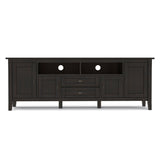 Warm Shaker - TV Media Stand - Hickory Brown