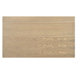 Elevated - Farmhouse Dining Table With X Shaped Legs - Light Ash