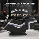 Massage Chair Recliner & Zero Gravity & Full Body Air Pressure - Black