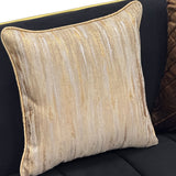 Sofa With Metallic Accents