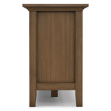 Redmond - TV Media Stand - Rustic Natural Aged Brown
