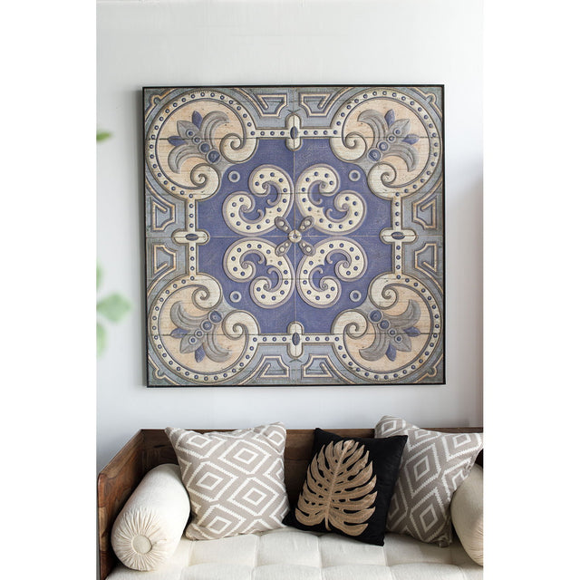 Large Wall Art Panel, Square Wall Decor For Living Room Dining Room Office - Multicolor - Wall Decor - Alpine Outlets