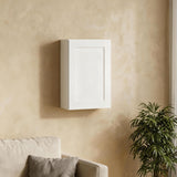 Shaker Wall Cabinet With 2 Adjustable Shelves